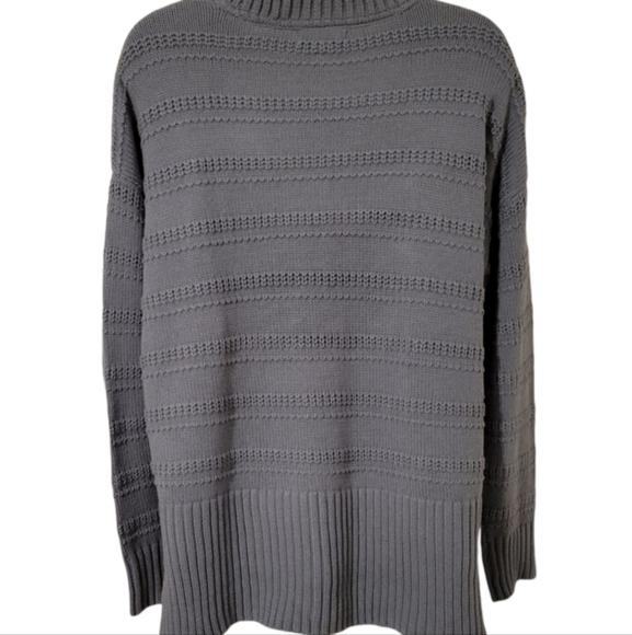 Cupcakes and Cashmere Striped Crew Neck Knit Sweater M - Picture 2 of 5